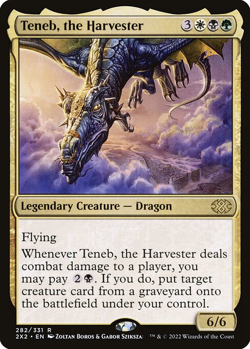 Teneb, the Harvester from Double Masters 2022