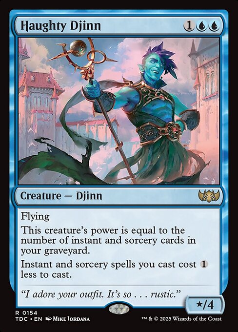 Haughty Djinn from Tarkir: Dragonstorm Commander