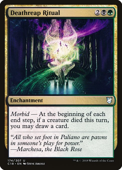 Deathreap Ritual from Commander 2018