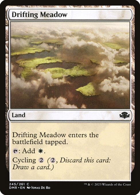 Drifting Meadow highlighted card art