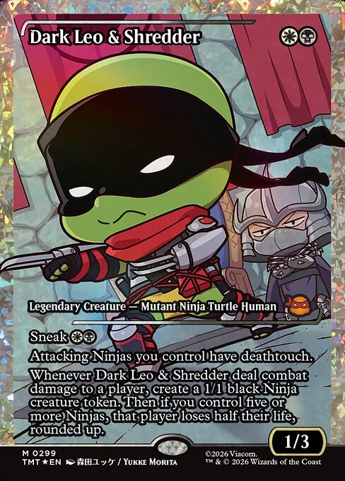 Dark Leo & Shredder from Teenage Mutant Ninja Turtles