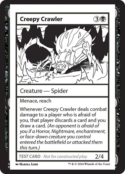 Creepy Crawler highlighted card art