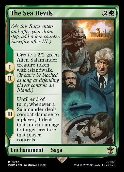 The Sea Devils highlighted card art