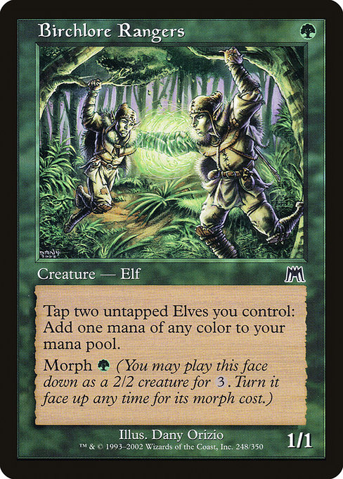 Birchlore Rangers highlighted card art