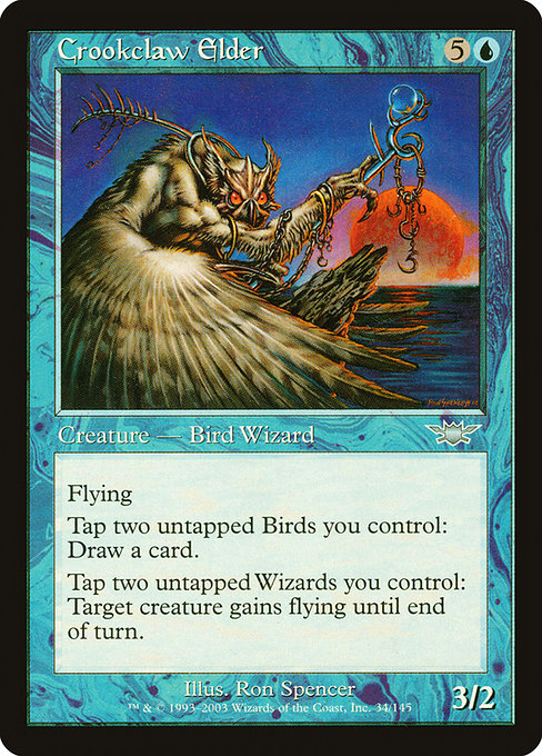 Crookclaw Elder highlighted card art