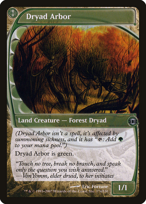 Dryad Arbor from Future Sight