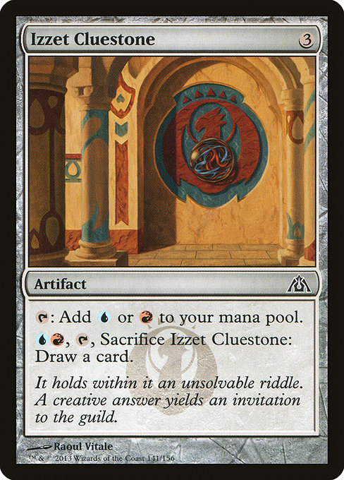 Izzet Cluestone highlighted card art