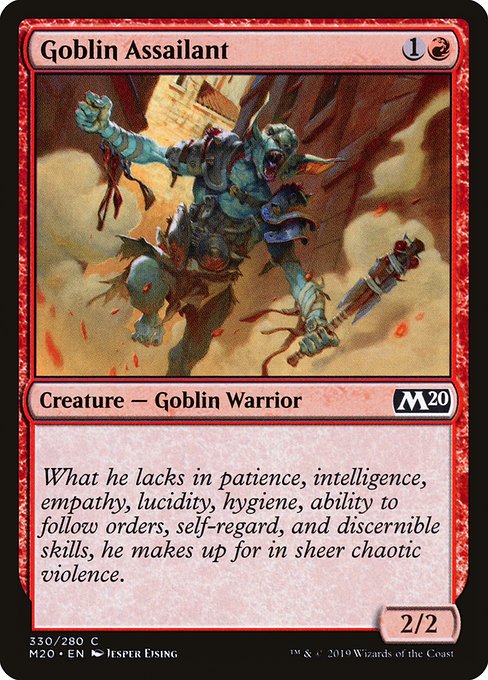 Goblin Assailant from Core Set 2020