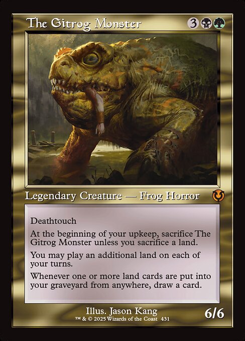 The Gitrog Monster from Innistrad Remastered