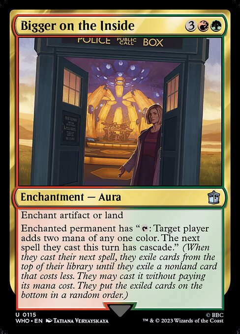 Bigger on the Inside highlighted card art