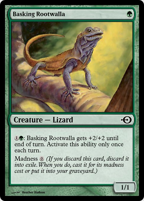 Basking Rootwalla from Magic Online Promos