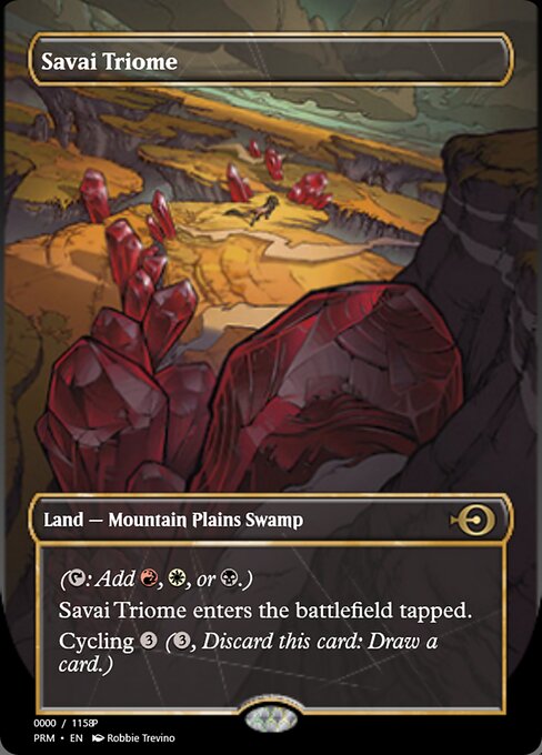 Savai Triome highlighted card art