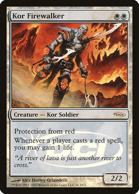 Kor Firewalker from DCI Promos