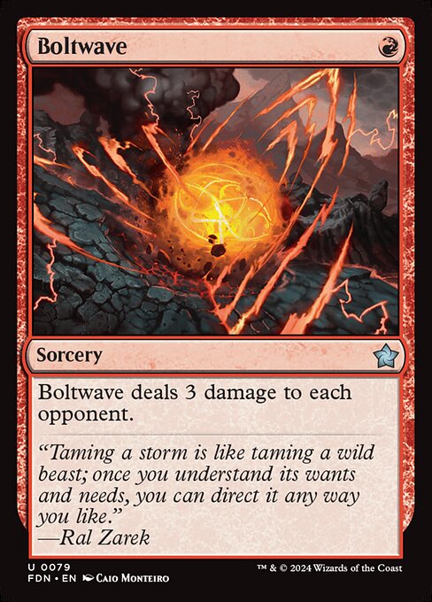 Boltwave highlighted card art