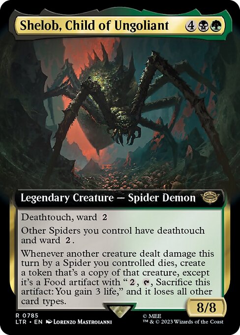 Shelob, Child of Ungoliant highlighted card art