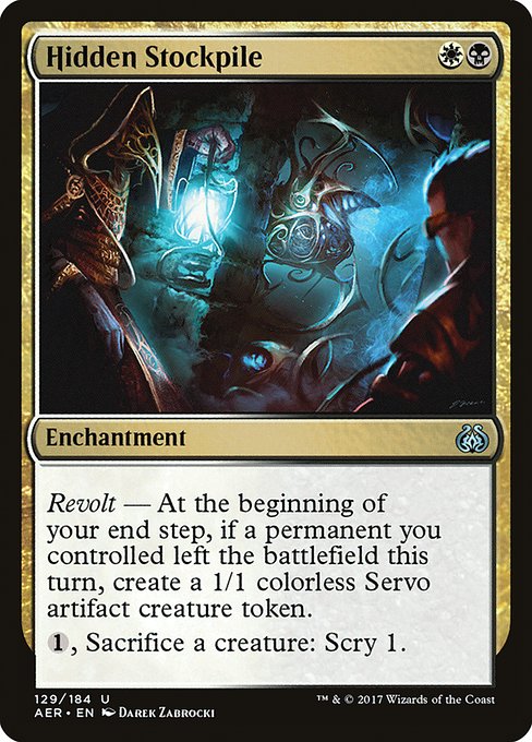 Hidden Stockpile from Aether Revolt