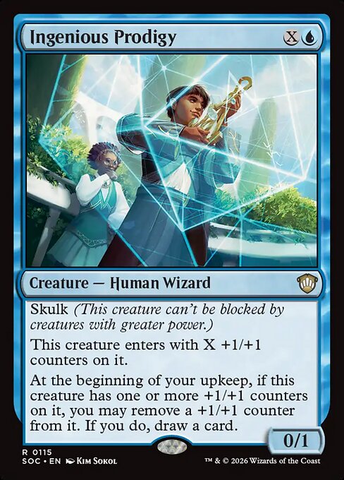 Ingenious Prodigy from Secrets of Strixhaven Commander