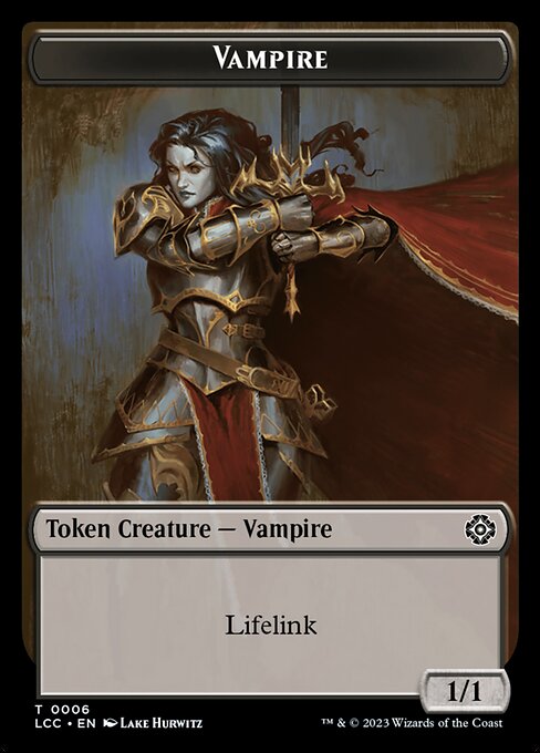 Vampire highlighted card art