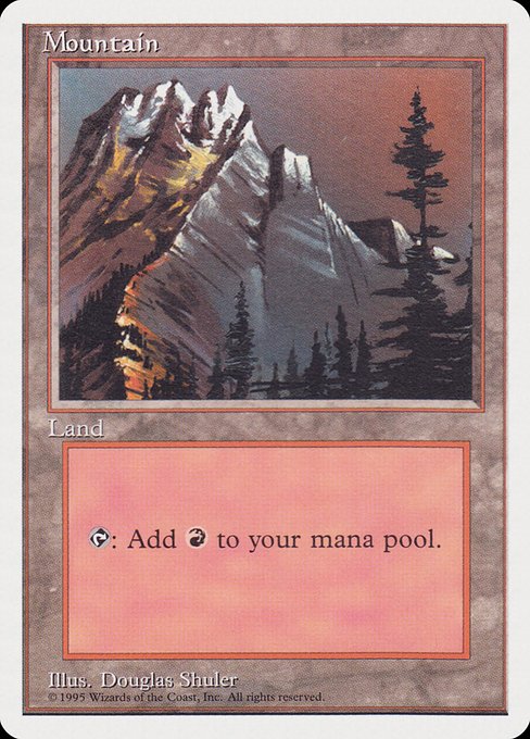 Mountain from Rivals Quick Start Set