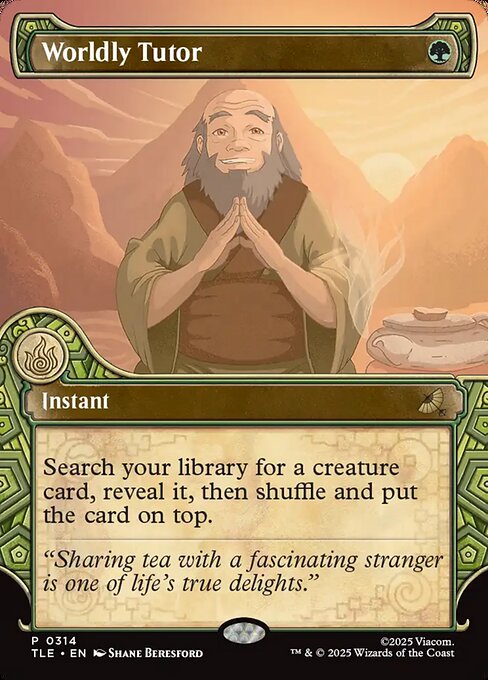 Worldly Tutor from Avatar: The Last Airbender Eternal