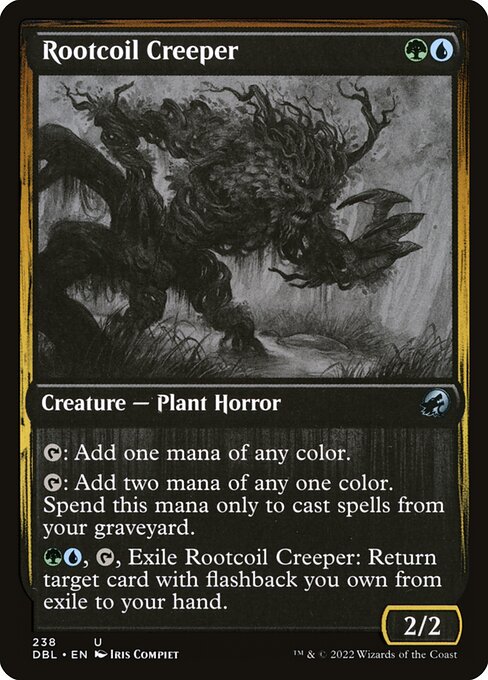 Rootcoil Creeper highlighted card art