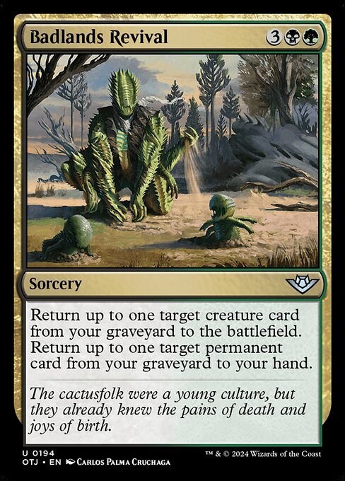 Badlands Revival highlighted card art