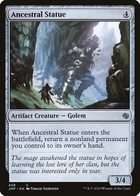 Ancestral Statue highlighted card art