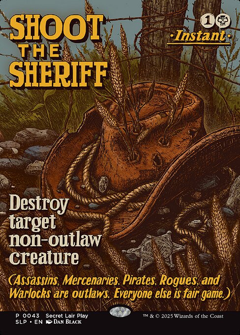 Shoot the Sheriff highlighted card art