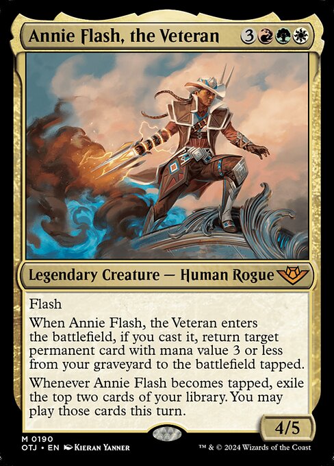 Annie Flash, the Veteran from Outlaws of Thunder Junction
