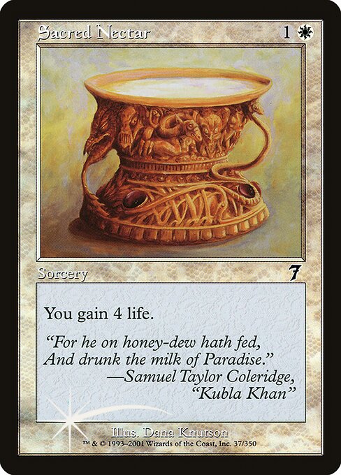 Sacred Nectar from Seventh Edition