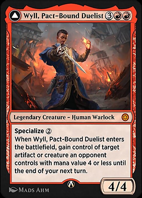 Wyll, Pact-Bound Duelist highlighted card art