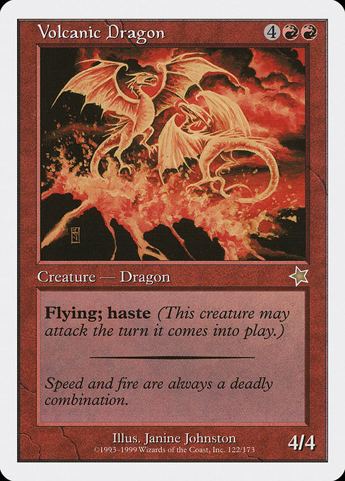 Volcanic Dragon from Starter 1999