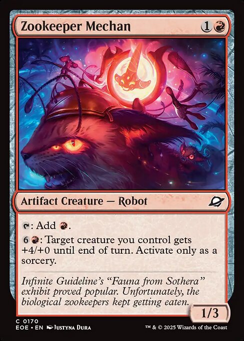 Zookeeper Mechan highlighted card art