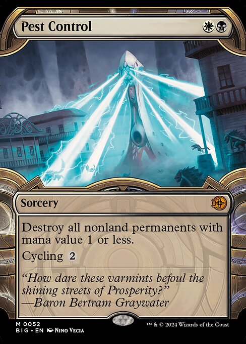 Pest Control highlighted card art