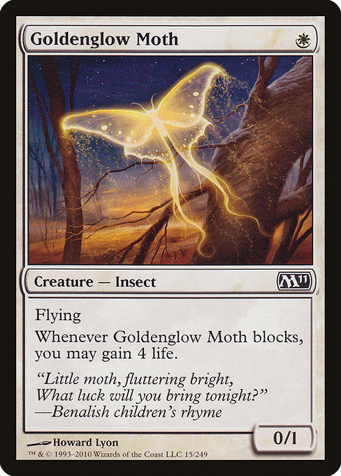 Goldenglow Moth from Magic 2011