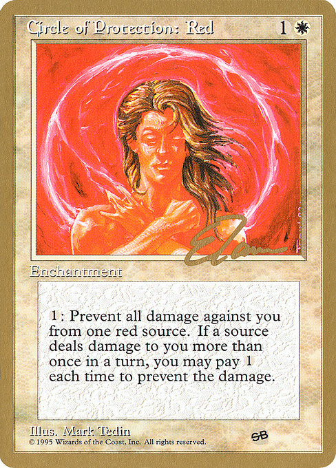 Circle of Protection: Red from Pro Tour Collector Set