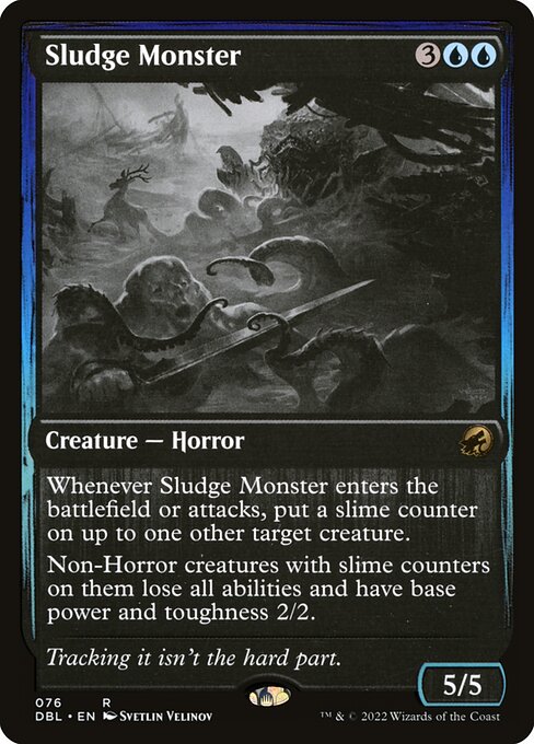 Sludge Monster from Innistrad: Double Feature