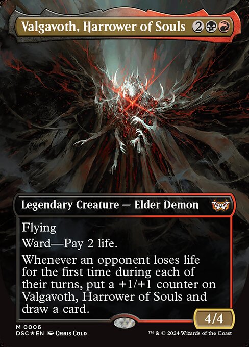 Valgavoth, Harrower of Souls highlighted card art