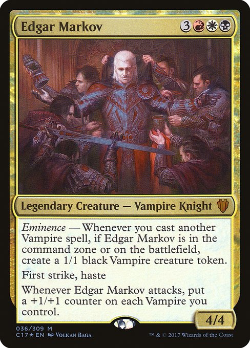 Edgar Markov from Commander 2017