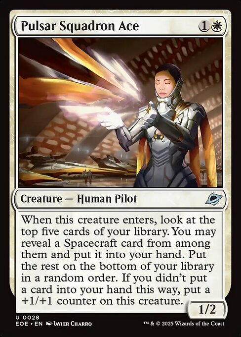Pulsar Squadron Ace highlighted card art