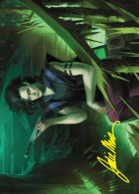 Winter, Misanthropic Guide // Winter, Misanthropic Guide from Duskmourn: House of Horror Art Series