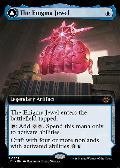 The Enigma Jewel // Locus of Enlightenment from The Lost Caverns of Ixalan