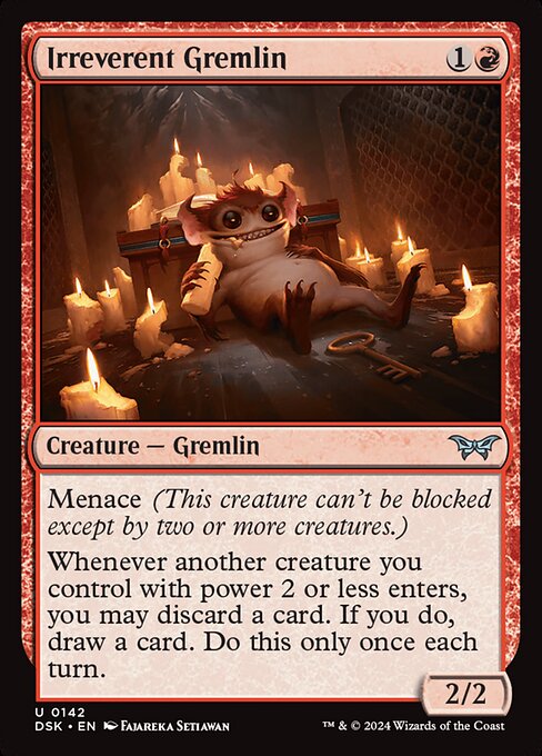 Irreverent Gremlin highlighted card art