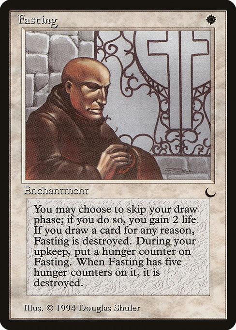 Fasting highlighted card art
