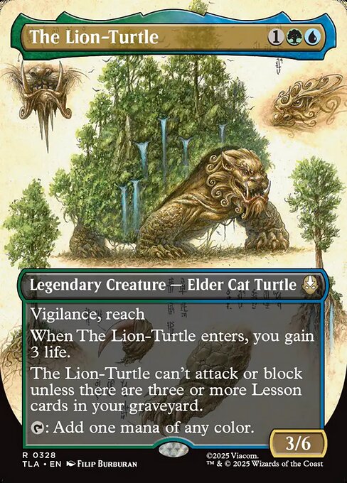 The Lion-Turtle from Avatar: The Last Airbender