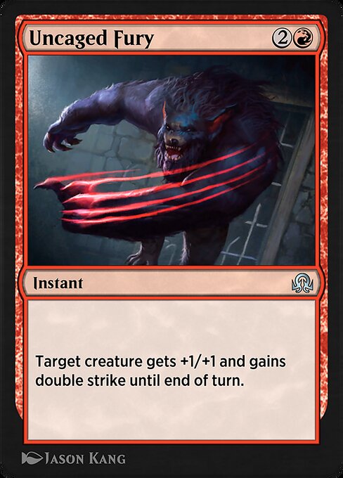 Uncaged Fury from Shadows over Innistrad Remastered