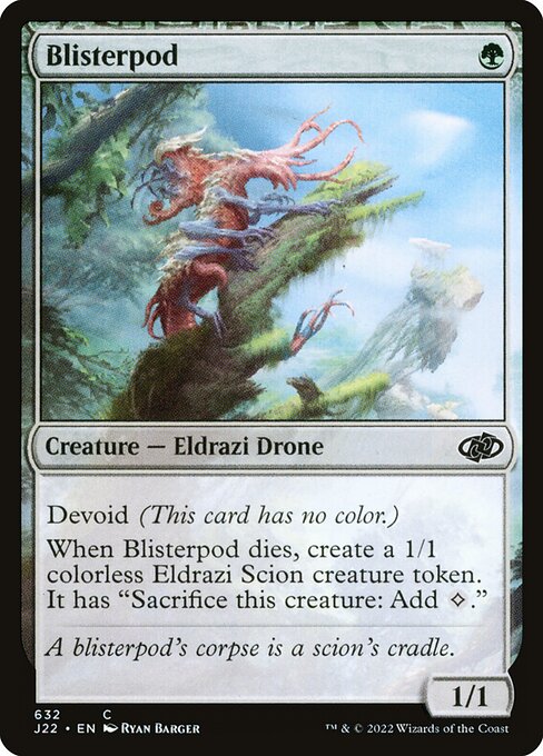 Blisterpod highlighted card art