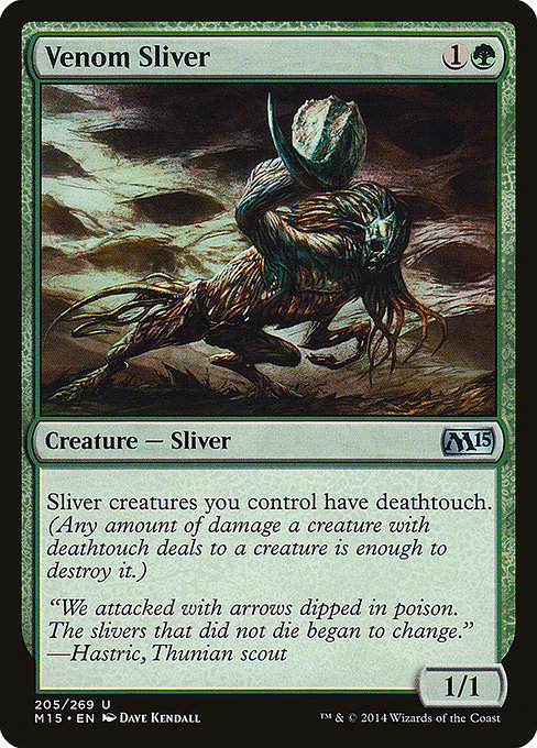 Venom Sliver from Magic 2015