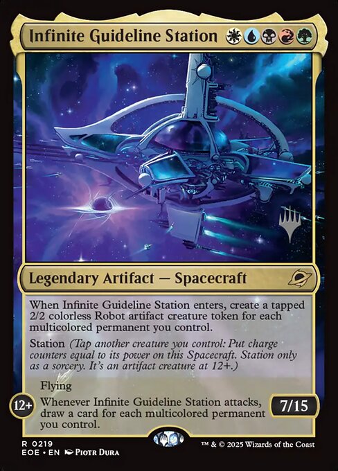 Infinite Guideline Station from Edge of Eternities Promos