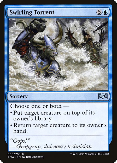 Swirling Torrent highlighted card art